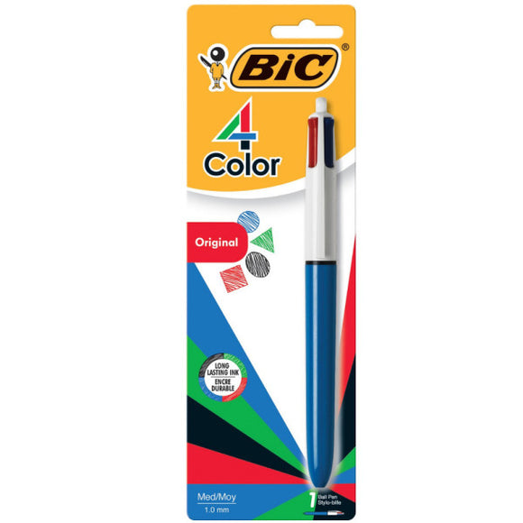 Bic 4 Color Retractable Pen (1 pack) MMXP11C