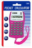 Pocket Calculator with Lanyard (12/unit), #3006, J-13