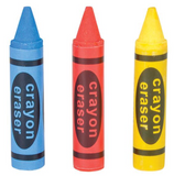 Crayon Eraser Assortment (36 unit), #939, C-55