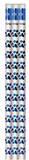 Blue Foil Paw Print Pencil, 144ct. D1492, (D-22)