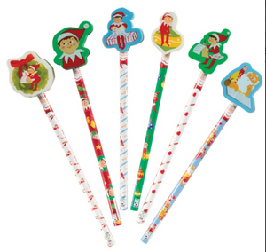 Christmas "Elf on The Shelf®" Pencils with Eraser Topper 36ct. #69880 (I-16)