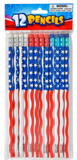 AMERICAN FLAG PENCIL (72 per unit), #1240 (D-59)