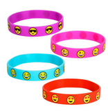 Emoji Silicone Bracelets (36 per unit), #83216 (C-9)