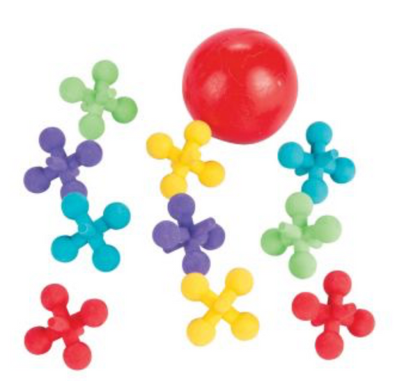 Jacks with Ball Erasers (11 per unit), #13626288 (G-1)