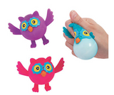 Squeeze Owl Toy Stress Toy (12 per unit), #13930914, (I-17)