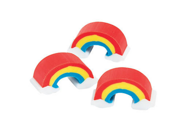 Mini Rainbow Erasers (150 per unit) #13803499 (H-3)