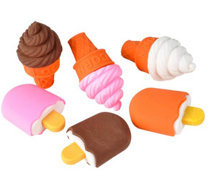 Ice Cream Cone Eraser (48 per unit), # STEFROZ, V-11