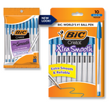 BIC Cristal Xtra Smooth Stic Pen, Blue (60 per unit)