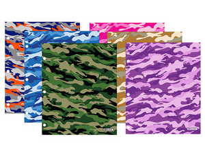 Camouflage Pocket Folder (24/unit), #2170 (J-11)