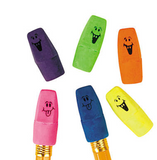 Funny Face Neon Pencil Top Eraser (144 per unit), #1483 (G-13)