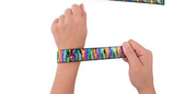 Rainbow Sequin Slap Bracelets (12 per unit) #13826338 (X-5)