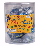 Pete The Cat Erasers (24 per unit) #71540 (L-5)