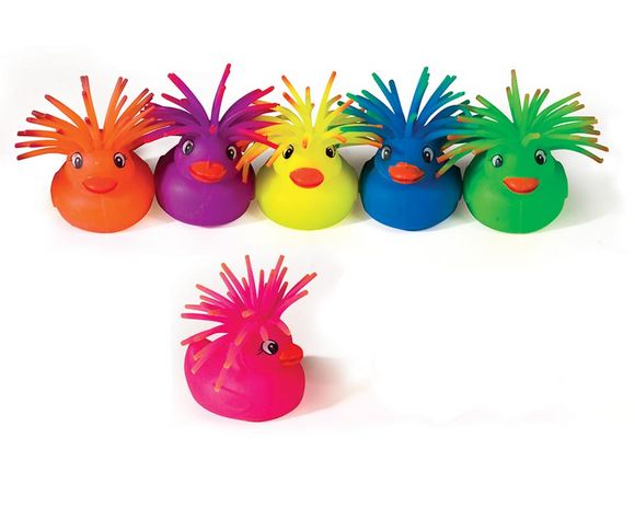 Puffer Duck Squeeze Toy (12 per unit), #GS687 (A-51)