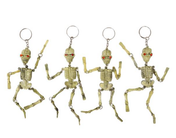 Skeleton Keychain, (12 per unit), #KCSKERH (F-29)