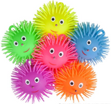 5" PUFFER BALL WITH EYES (12 per unit) #BAPUFE5 (A-29)