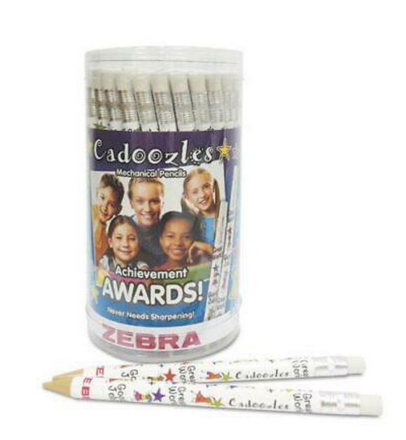 Zebra Achievement Award Mechanical Pencils (72/tub) #56607 (D-25)