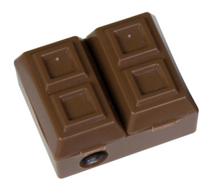 Chocolate Bar Pencil Sharpeners with Scented Erasers #70469, G-24