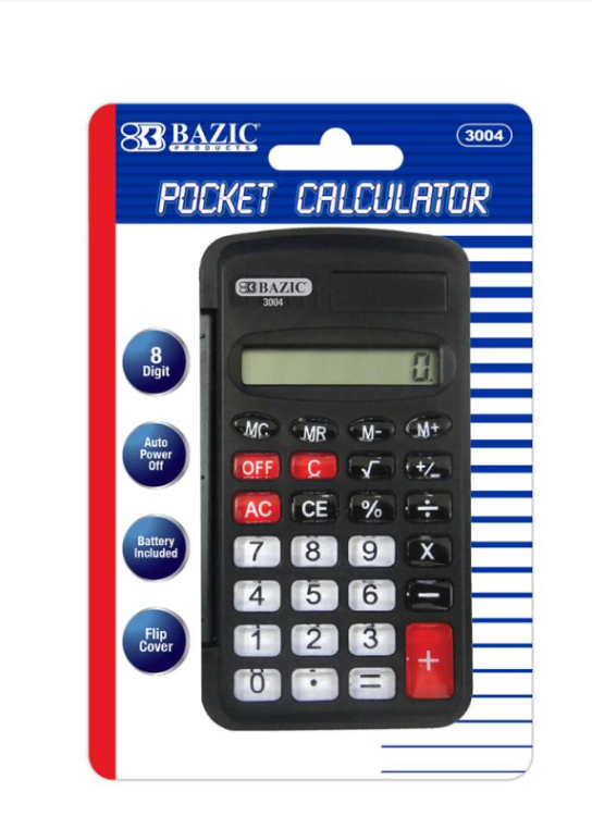 Solar Flip Cover Calculator (36/unit), #3004, J-5