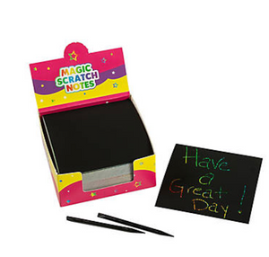 Rainbow Scratch Note Cube (125 pcs) #13970765, A-18