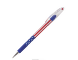 Pentel Stars & Stripes RSVP Ballpoint Pens, Black Ink, 15 Pack #BK90USA,