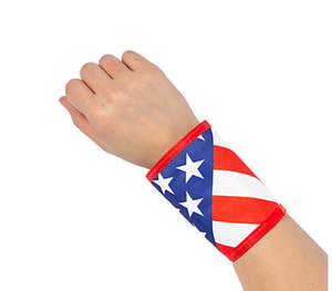 American Flag Wrist Wallet (12/unit) #13973206, Z-2