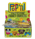 Stress Relieving Fidget Erasers (24 per unit) #71959,