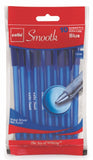 Cello Smooth Stick Pen, blue (60 pens) #153154BL (A-7)