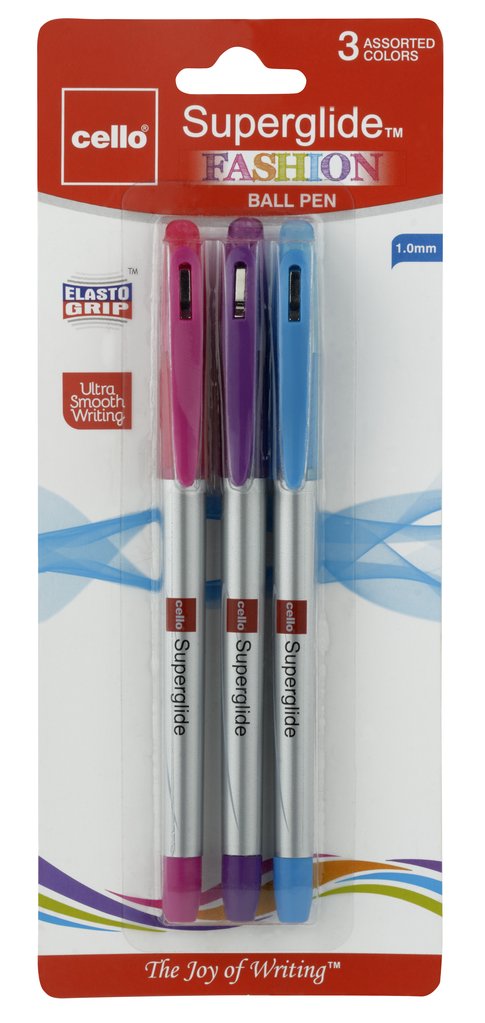 Cello Superglide Pen Fashion Colors (18 pens) (A-16)