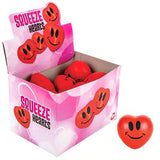 Heart Squeeze Ball (12 per unit) #ZV-SQUHE, (I-4)