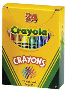 Crayola Colors of the World Skin Tone Crayons (1 bx) #20108, E-60