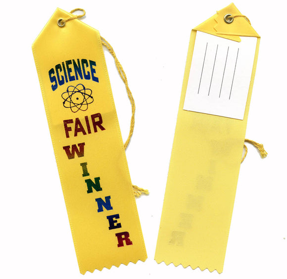 Science Fair Winner Ribbon, #7417